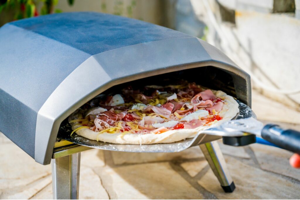 Gas pizza ovens outdoor
