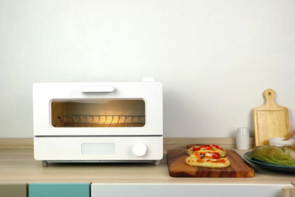 pizza bagel oven pre heating